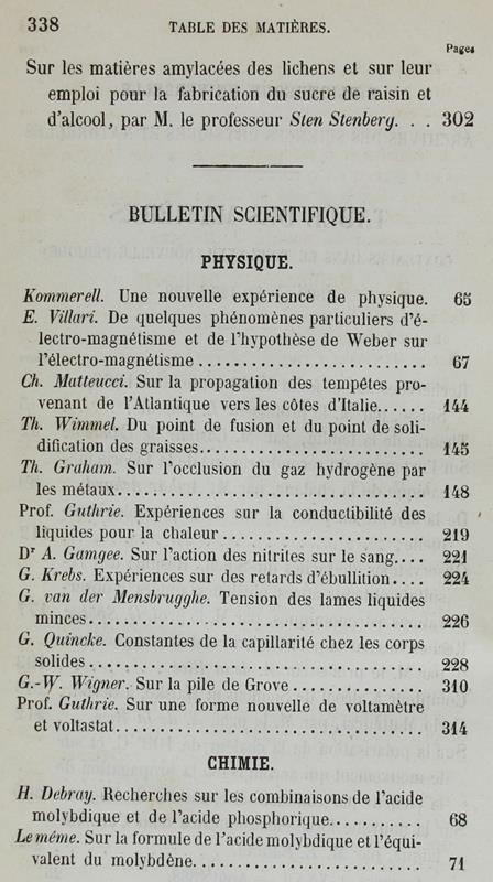 Bibliotheque Universelle Et Revue Suisse. Archives Des Sciences Physiques Et Naturelles. Nouvelle Période