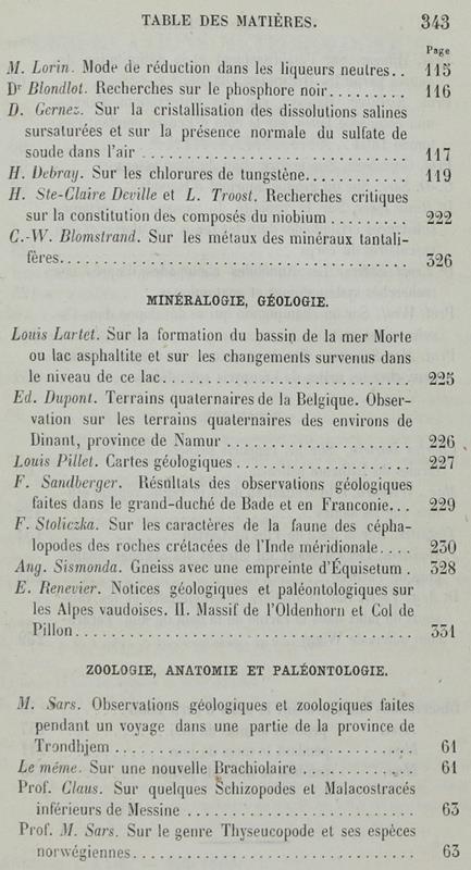 Bibliotheque Universelle Et Revue Suisse. Archives Des Sciences Physiques Et Naturelles. Nouvelle Période