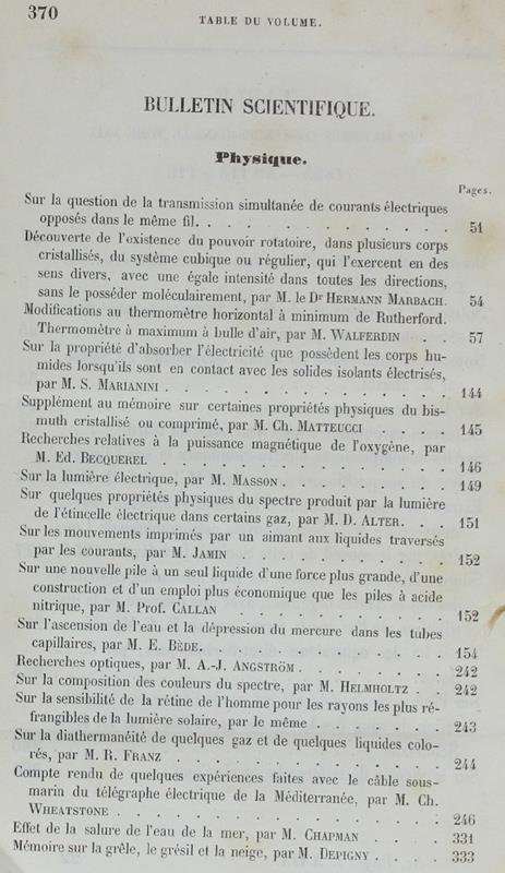 Bibliotheque Universelle De Geneve. Archives Des Sciences Physiques Et Naturelles. Tome 29