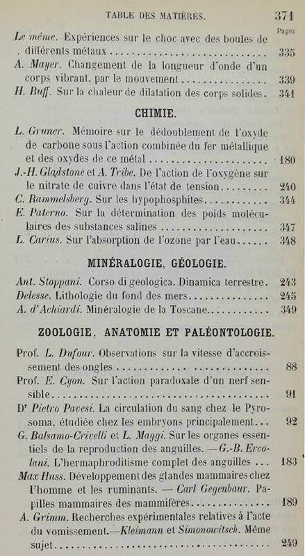 Bibliotheque Universelle Et Revue Suisse. Archives Des Sciences Physiques Et Naturelles. Nouvelle Période