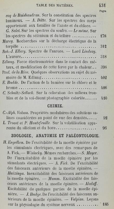Bibliotheque Universelle Et Revue Suisse. Archives Des Sciences Physiques Et Naturelles. Nouvelle Période