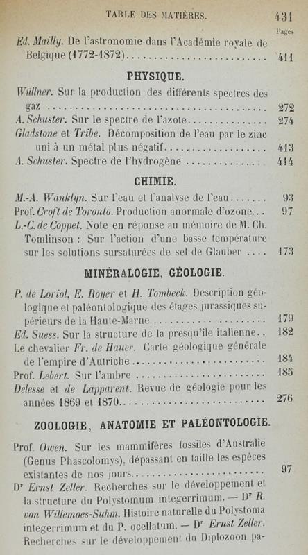 Bibliotheque Universelle Et Revue Suisse. Archives Des Sciences Physiques Et Naturelles. Nouvelle Période