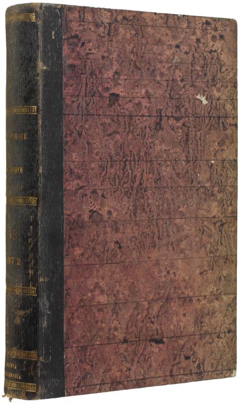 Bibliotheque Universelle Et Revue Suisse. Archives Des Sciences Physiques Et Naturelles. Nouvelle Période - Collectif - copertina