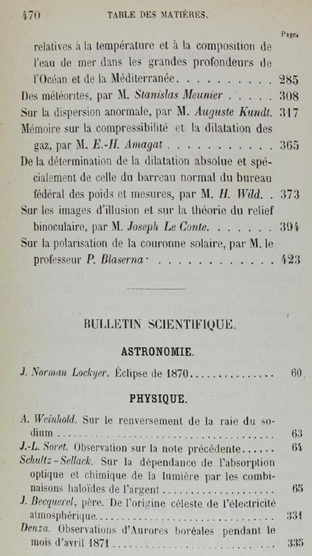 Bibliotheque Universelle Et Revue Suisse. Archives Des Sciences Physiques Et Naturelles. Nouvelle Période