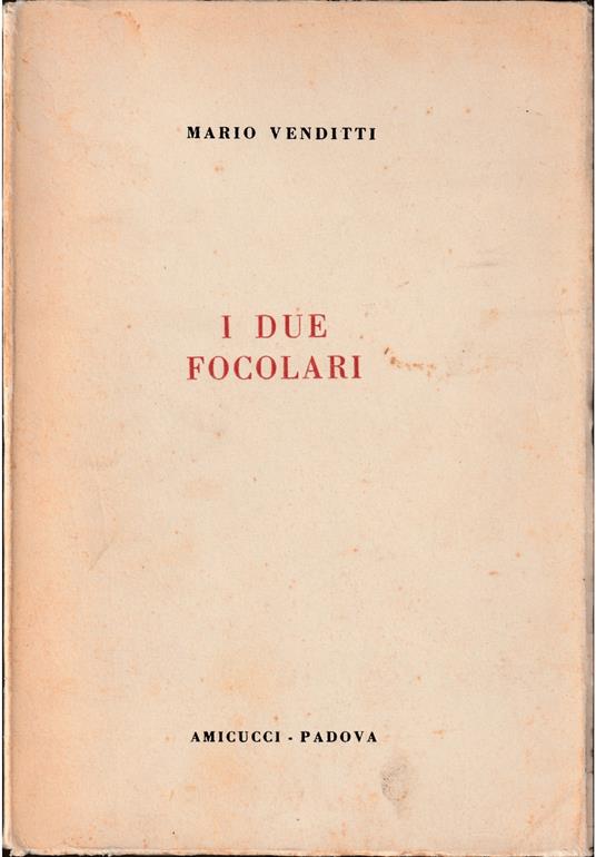 I due focolari - Michele Prisco - copertina