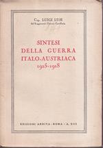 Sintesi della guerra italo-austriaca 1915-1918