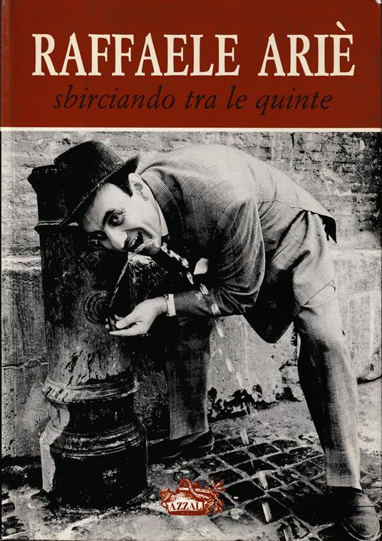 Sbirciando tra le quinte Aneddoti di Raffaele Ariè - copertina
