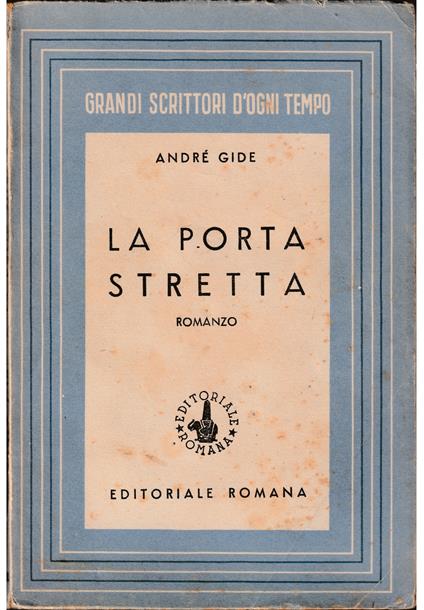 porta stretta - André Gide - copertina