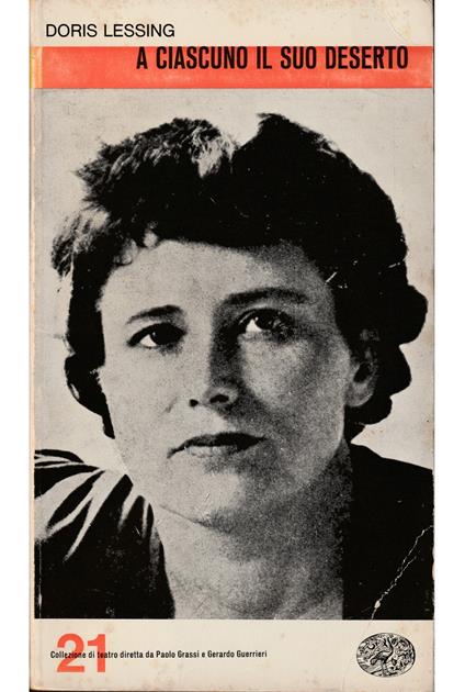 A ciascuno il suo deserto - Doris Lessing - copertina