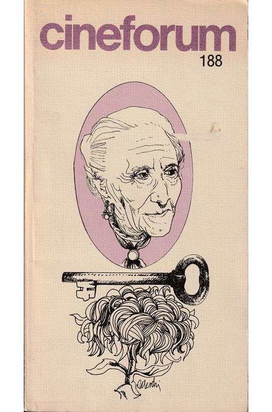 Cineforum Rivista mensile di cultura cinematografica Nuova serie Anno 19 n. 10 ottobre 1979 - copertina
