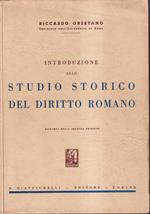 Introduzione allo studio storico del diritto romano