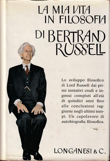 mia vita in filosofia - Bertrand Russell - copertina