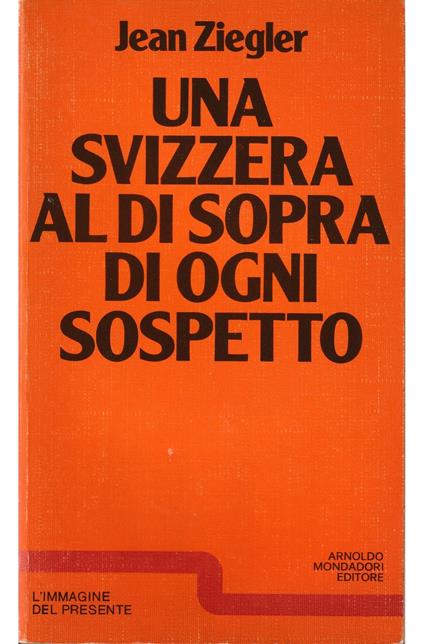 Una Svizzera al di sopra di ogni sospetto - copertina