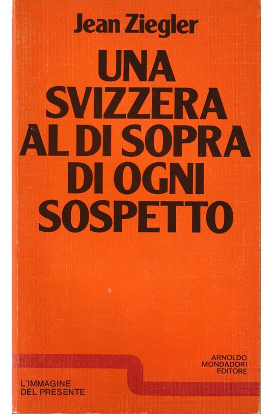 Una Svizzera al di sopra di ogni sospetto - copertina