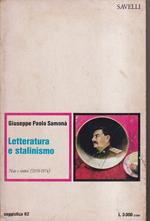 Letteratura e stalinismo (note e sintesi 1958-1974)