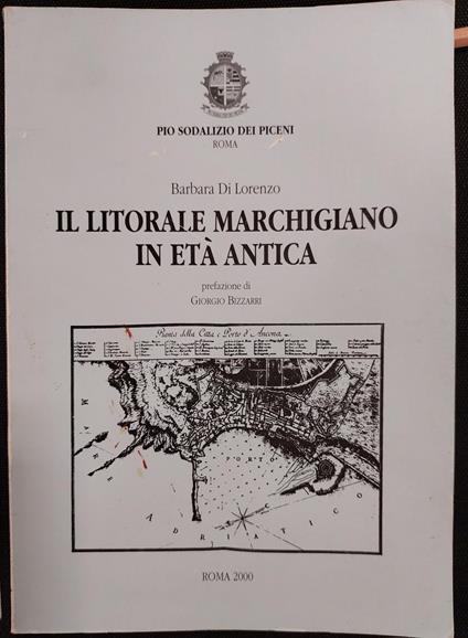 Il litorale marchigiano in età antica Prefazione di Giorgio Bizzarri - copertina