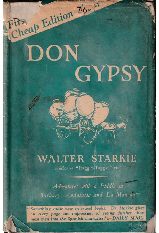 Don Gypsy Adventures with a Fiddle in Barbary, Andalusia and La Mancha - copertina