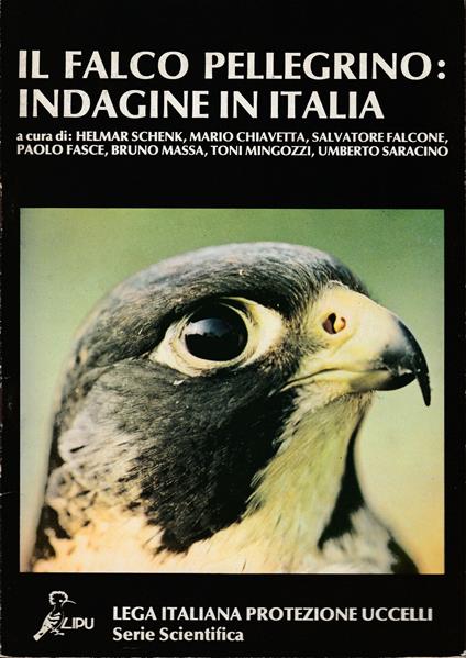 Il falco pellegrino: indagine in Italia - copertina