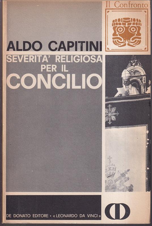 Severità religiosa per il Concilio - Aldo Capitini - copertina