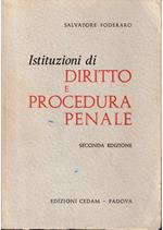 Istituzioni di diritto e procedura penale