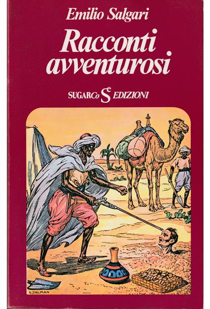 Racconti avventurosi - Emilio Salgari - copertina