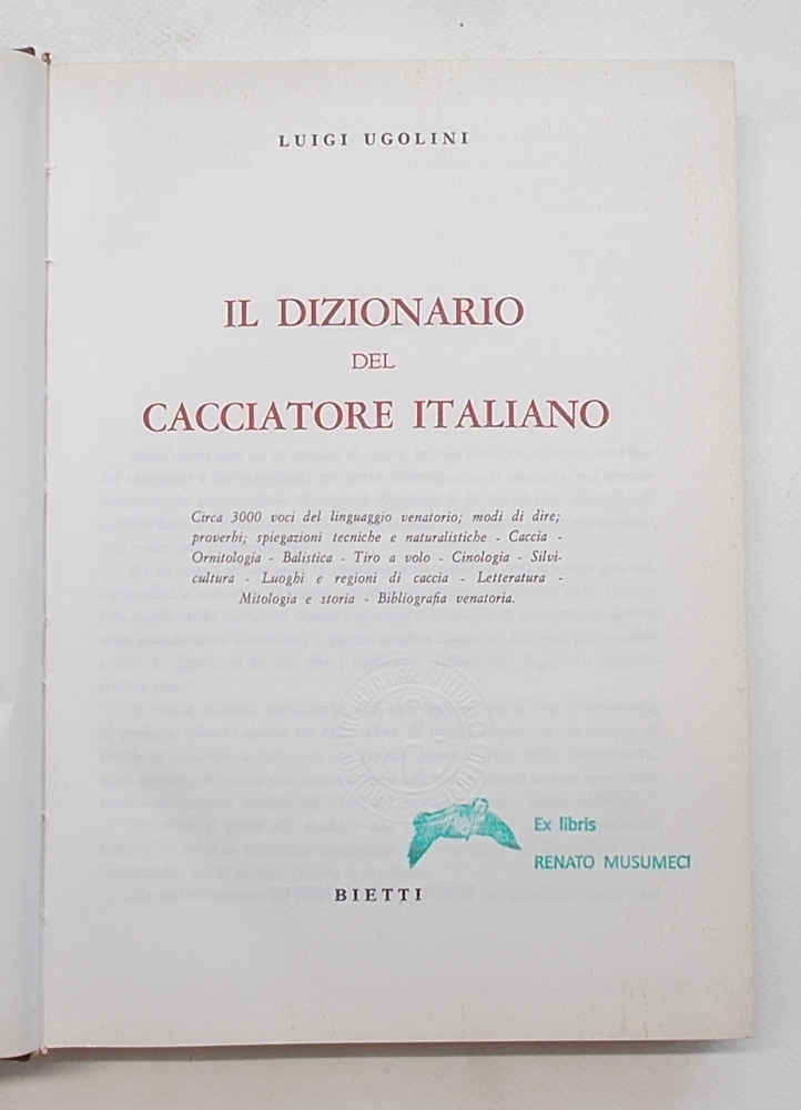 Studio bibliografico di Andrea Donati