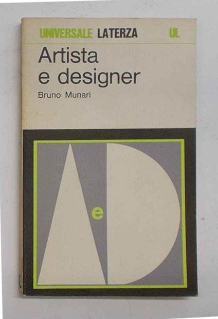 Artista e designer - Bruno Munari - copertina
