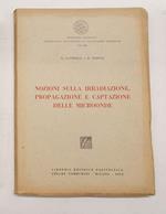 Nozioni sulla irradiazione, propagazione e captazione delle microonde