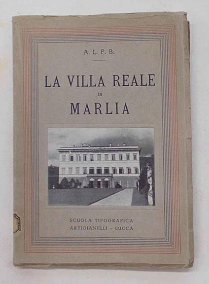 villa reale di Marlia - copertina