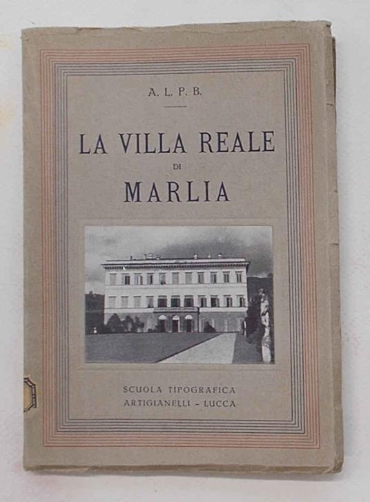 villa reale di Marlia - copertina