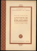 Pagine scelte di Antonio Fogazzaro