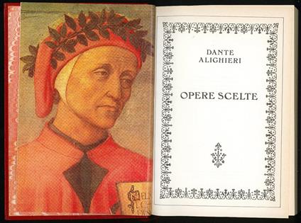 Opere Scelte - Dante Alighieri - copertina