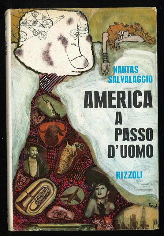 America a passo d'uomo - Nantas Salvalaggio - copertina