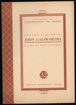 Pagine scelte di John Galsworthy