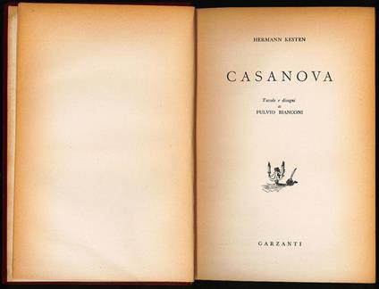 Casanova - Hermann Kesten - copertina