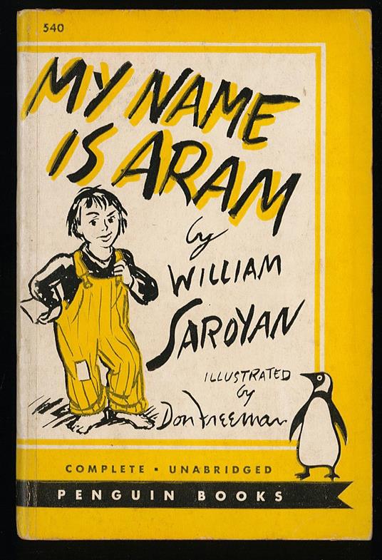 My name is aram - William Saroyan - copertina