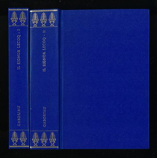 Il signor Lecoq - Émile Gaboriau - copertina