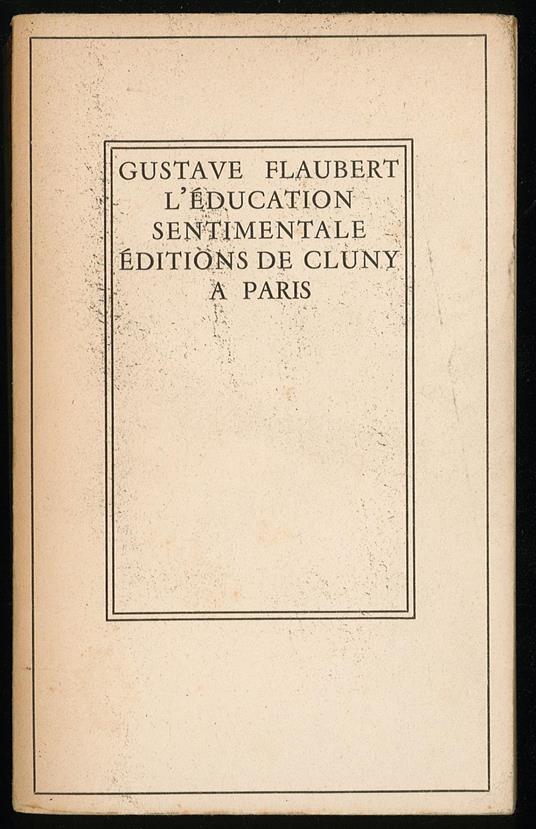 L' education Sentimentale - Gustave Flaubert - copertina