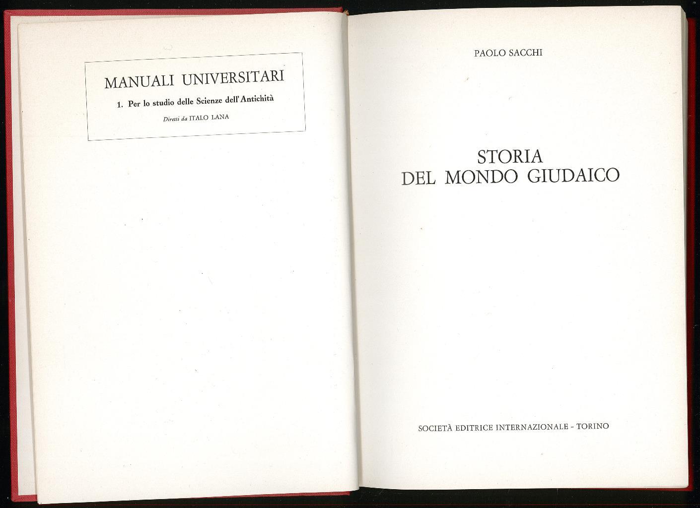 Storia del mondo giudaico