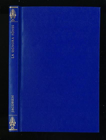 signora Fonss e altre novelle - Jens Peter Jacobsen - copertina