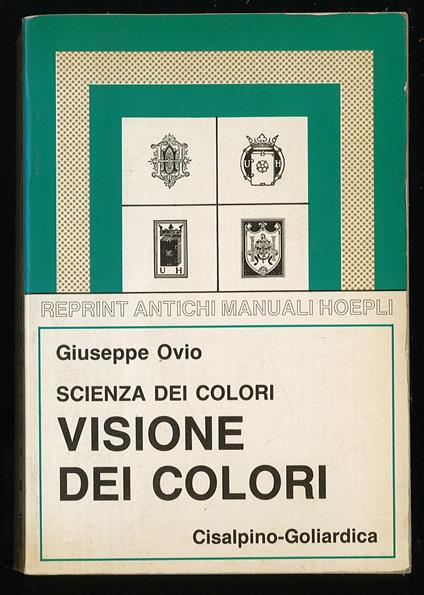Visione dei colori - Giuseppe Iovino - copertina
