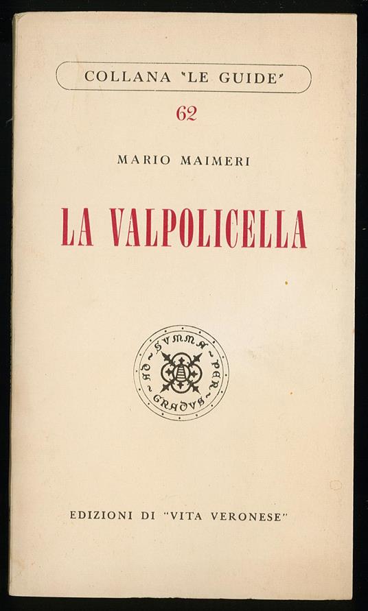 Valpolicella - Mario Malgieri - copertina
