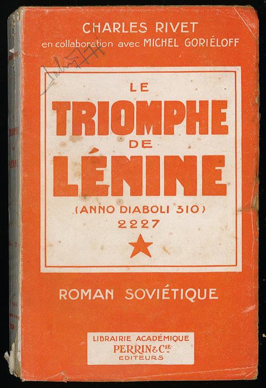 Le triomphe de Lenine - Charles Richet - copertina