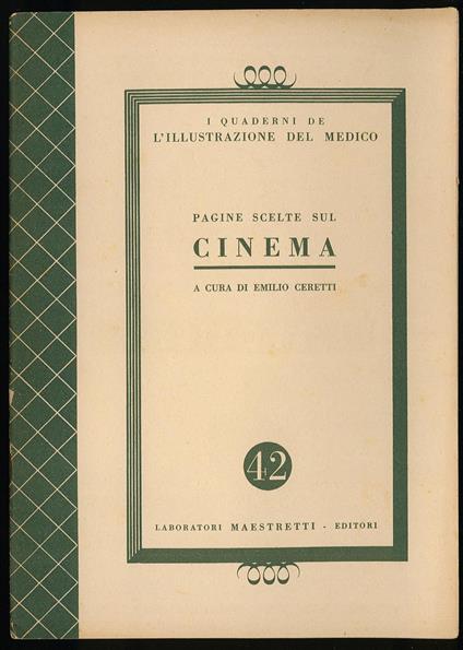 Pagine scelte di cinema - copertina
