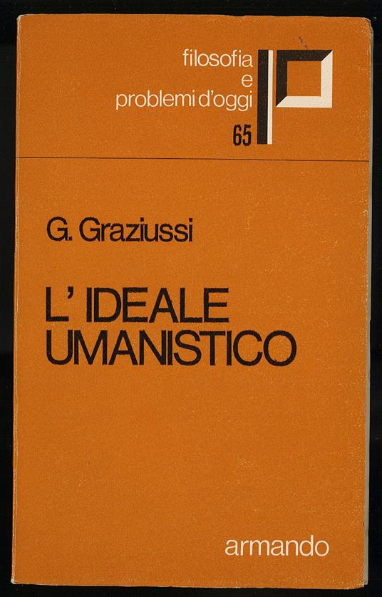 L' ideale umanistico - copertina