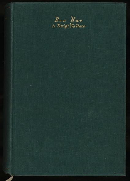 Ben Hur racconto dei tempi di Cristo - copertina