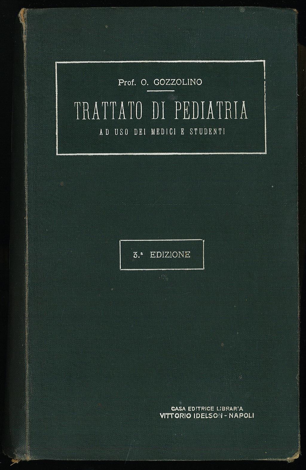 Trattato di pediatra as uso dei medici e studenti - Vol II