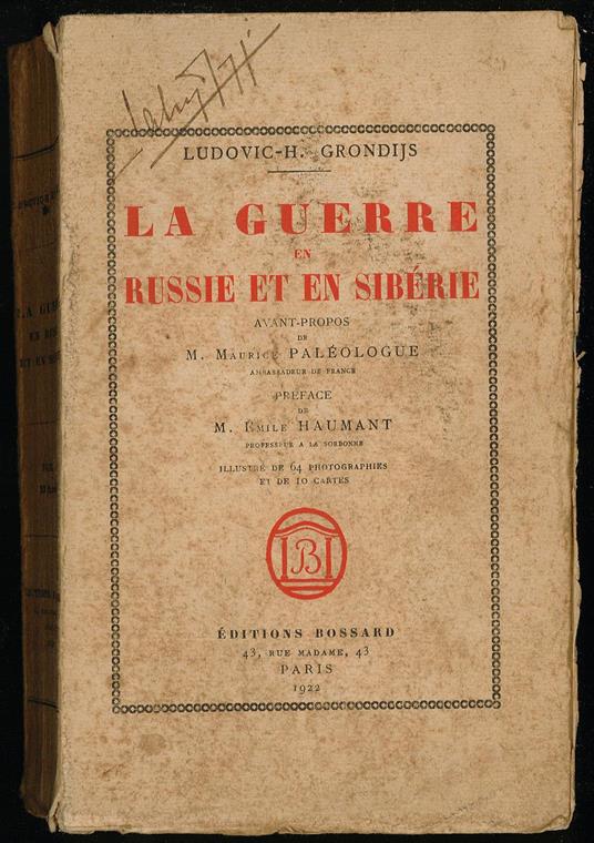 guerre en Russie et en Siberie - copertina