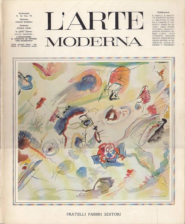 L' arte moderna n. 46 vol. VI