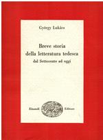 Breve storia della letteratura tedesca dal Settecento ad oggi